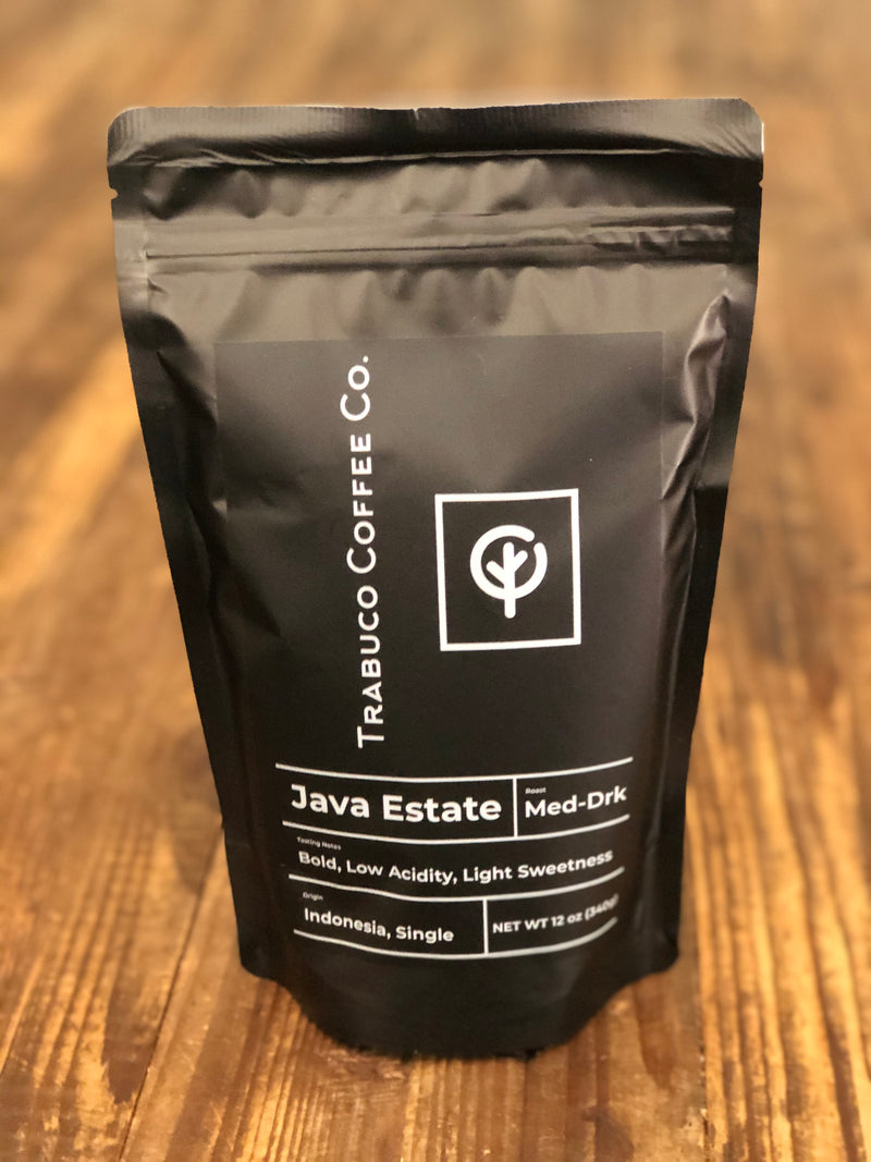 Coffee Subscription-Coffee Subscription-Trabuco Coffee Company-Java Estate-Whole Bean-1 X 12 oz-TrabucoCoffeeco.com